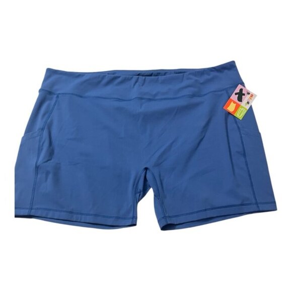 NWT Alder Apparel Performance Bike Shorts Blue 5X (28/30) - Picture 1 of 8